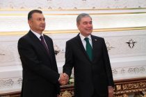 Встреча Кохира Расулзода с Национальным Лидером туркменского народа, Председателем Халк Маслахаты Туркменистана Гурбангулы Бердымухамедовым