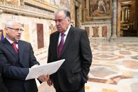 Глава государства Эмомали Рахмон посетил Музей Ватикана
