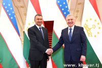 Президент Республики Узбекистан Шавкат Мирзиёев провел встречу с Премьер-министром Республики Таджикистан Кохиром Расулзода