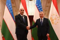 Председатель Маджлиси намояндагон Маджлиси Оли Республики Таджикистан встретился с Президентом Республики Узбекистан