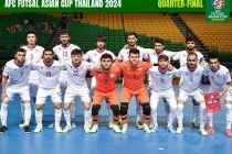 КУБОК АЗИИ-2024. Сборная Таджикистана по футзалу в четвертьфинале сыграет с Афганистаном