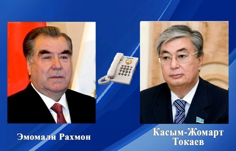 Телефонный разговор Президента Республики Таджикистан с Президентом Республики Казахстан