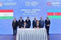 Подписан Меморандум о взаимопонимании между «Саноатсодиротбанком» и Фондом развития предпринимательства Азербайджана