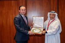Вице-президент Национального олимпийского комитета Таджикистана встретился с Генеральным директором Олимпийского совета Азии, Президентом Всемирной федерации плавания