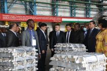 Первый Вице-президент Республики Зимбабве Константино Чивенга стал гостем «Таджикской алюминиевой компании»