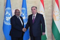 Президент Республики Таджикистан Эмомали Рахмон принял Председателя 78-й сессии Генеральной Ассамблеи Организации Объединенных Наций Денниса Фрэнсиса