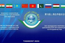 В Ташкенте 5 июня состоится XIX заседание Форума ШОС