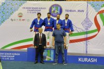 ЧЕМПИОНАТ АЗИИ ПО БОРЬБЕ КУРАШ. Таджикские борцы завоевали пять медалей