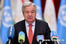 Антониу Гутерриш назвал Таджикистан мировым лидером в решении проблем климата