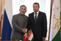 Премьер-министр Таджикистана встретился с Главой Республики Татарстан