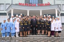 Президент страны Эмомали Рахмон в Худжанде сдал в эксплуатацию новое здание Медицинского отдела Управления Министерства внутренних дел в Согдийской области