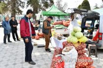 В четырёх районах города Душанбе начались ярмарки по продаже товаров первой необходимости