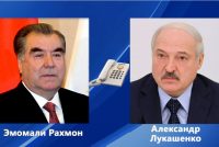 Президент Республики Таджикистан Эмомали Рахмон провёл телефонный разговор с Президентом Республики Беларусь Александром Лукашенко