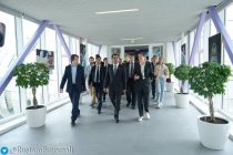 Председатель Маджлиси милли Маджлиси Оли Республики Таджикистан Рустами Эмомали в городе Сочи посетил образовательный центр «Сириус»
