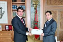 Посол Таджикистана вручил верительные грамоты Министру иностранных дел Марокко