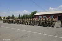 Руководство МВД Таджикистана ознакомилось с несением службы в одной из войсковых частей