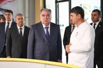 Президент Республики Таджикистан Эмомали Рахмон в Дарвазском районе сдал в эксплуатацию рыбоводческое хозяйство «Тадж-Корея»