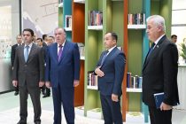Глава государства Эмомали Рахмон в Душанбе сдал в эксплуатацию дошкольное образовательное учреждение «Дурахшон»