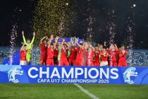 ФУТБОЛ. Юношеская сборная Таджикистана (U-16) стала победителем чемпионата CAFA-2025 в Ташкенте