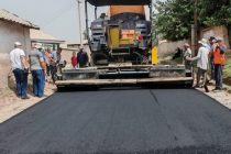 В Яванском районе асфальтируют дороги