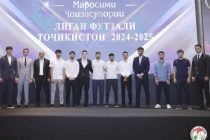 Футзальная лига Таджикистана наградила лауреатов сезона-2024/25