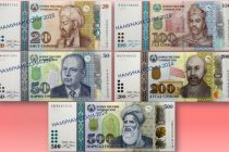 Национальный банк Таджикистана выпускает в обращение банкноты выпуска 2024 и 2025 годов