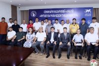 Футбольная лига Таджикистана провела в Душанбе семинар по спортивной медицине
