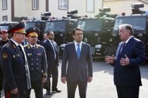 Лидер нации Эмомали Рахмон открыл новое здание Отдельного отряда милиции особого назначения «Шохин» Управления Министерства внутренних дел по городу Душанбе