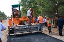 В Канибадаме заасфальтировано почти 90 километров дорог