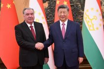 Президент Республики Таджикистан Эмомали Рахмон встретился с Председателем Китайской Народной Республики Си Цзиньпином