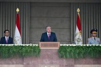 Президент Республики Таджикистан Эмомали Рахмон принял участие в военном параде в честь 30-летия образования Национальной гвардии Республики Таджикистан