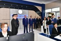 Глава государства Эмомали Рахмон в дистанционном формате ввёл в эксплуатацию жилые здания Агентства по гидрометеорологии