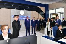 Глава государства Эмомали Рахмон в дистанционном формате ввёл в эксплуатацию жилые здания Агентства по гидрометеорологии