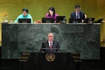 Президент Республики Таджикистан Эмомали Рахмон принял участие в 80-х дебатах Генеральной Ассамблеи Организации Объединённых Наций