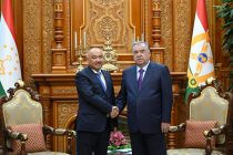 Глава государства Эмомали Рахмон принял Председателя Жогорку Кенеша Кыргызской Республики Нурланбека Шакиева