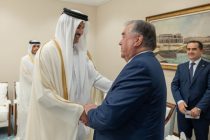 Президент Республики Таджикистан Эмомали Рахмон встретился с Эмиром Государства Катар Шейхом Тамимом ибн Хамадом Аль-Тани
