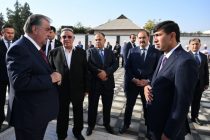 Президент Республики Таджикистан Эмомали Рахмон сдал в эксплуатацию новое здание лечебно-диагностического центра «Хулбук»