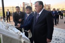 Глава государства Эмомали Рахмон открыл Президентскую школу в районе Темурмалик