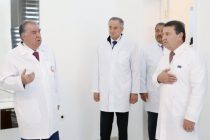 Глава государства открыл новый Центр здоровья в селе Рахмониён Дангаринского района