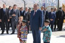 Президент Республики Таджикистан Эмомали Рахмон открыл частное дошкольное образовательное учреждение «Джасур» в Дангаринском районе