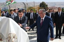 Лидер нации Эмомали Рахмон открыл библиотеку в селе Гаргара Дангаринского района