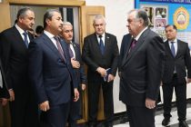 Глава государства Эмомали Рахмон открыл среднее общеобразовательное учреждение №88 в Дангаринском районе