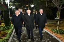 Вечер дружбы с участием глав государств Содружества Независимых Государств в Душанбе