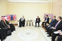 Премьер-министр Республики Таджикистан встретился с министром инвестиций Королевства Саудовская Аравия