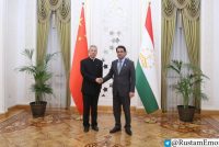 Рустами Эмомали встретился с послом Китая в Таджикистане Го Чжицзюнем