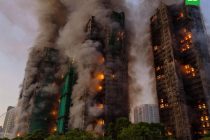 Число погибших при пожаре в жилом комплексе в Гонконге возросло до 94-х