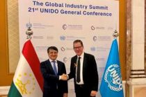 В Эр-Рияде обсудили перспективы сотрудничества между Таджикистаном и ЮНИДО