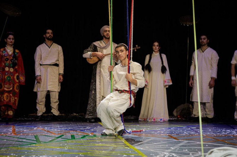 В рамках VIII Театрального фестиваля стран СНГ в ГИТИСе состоялась постановка спектакля «Молодость Мушфики»