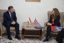 Обсуждены вопросы обеспечения региональной безопасности между Таджикистаном и Великобританией