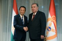 Президент Республики Таджикистан Эмомали Рахмон встретился с заместителем Председателя правящей Либерально-демократической партии Японии, бывшим Премьер-министром Японии Таро Асо
